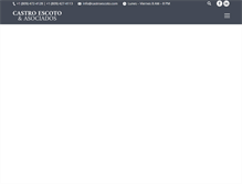 Tablet Screenshot of castroescoto.com